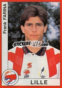 Figurina Frank Farina - FOOT 1994-1995 - Panini