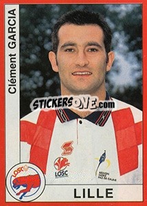 Cromo Clément Garcia - FOOT 1994-1995 - Panini