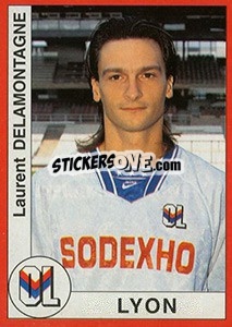 Sticker Laurent Delamontagne - FOOT 1994-1995 - Panini