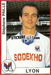 Cromo Stéphane Paille - FOOT 1994-1995 n. 154 - Panini