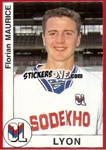 Figurina Florian Maurice - FOOT 1994-1995 - Panini