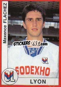 Sticker Maxence Flachez - FOOT 1994-1995 n. 156 - Panini