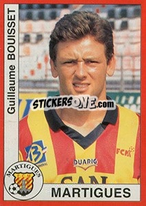 Cromo Guillaume Bouisset - FOOT 1994-1995 - Panini
