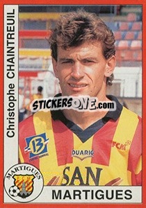Sticker Christophe Chaintreuil - FOOT 1994-1995 - Panini