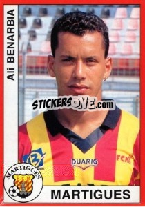 Cromo Ali Benarbia - FOOT 1994-1995 - Panini