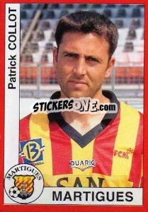 Sticker Patrcik Collot - FOOT 1994-1995 - Panini