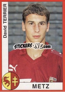 Sticker David Terrier - FOOT 1994-1995 - Panini