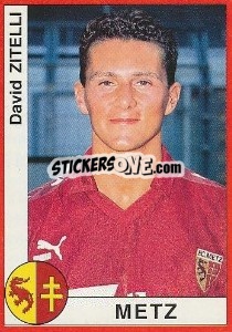Sticker David Zitelli - FOOT 1994-1995 - Panini