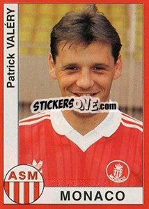 Cromo Patrick Valéry - FOOT 1994-1995 - Panini