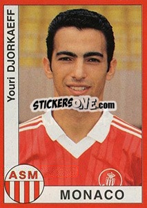 Sticker Youri Djorkaeff - FOOT 1994-1995 n. 189 - Panini