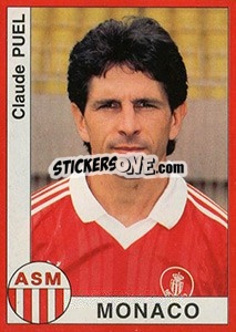 Cromo Claude Puel