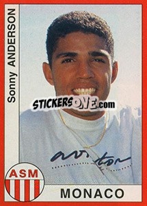 Figurina Sonny Anderson - FOOT 1994-1995 - Panini