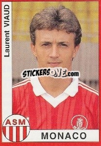 Sticker Laurent Viaud - FOOT 1994-1995 - Panini