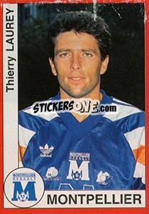 Figurina Thierry Laurey - FOOT 1994-1995 - Panini