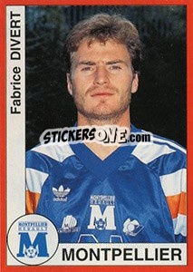 Sticker Fabrice Divert - FOOT 1994-1995 - Panini