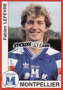 Sticker Fabien Lefèvre - FOOT 1994-1995 - Panini