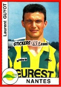 Sticker Laurent Guyot - FOOT 1994-1995 - Panini