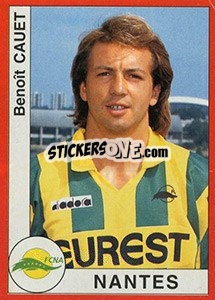 Sticker Benoît Cauet - FOOT 1994-1995 n. 221 - Panini