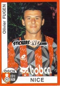 Figurina Olivier Fugen - FOOT 1994-1995 - Panini