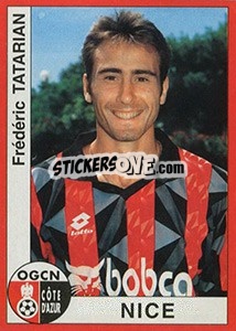 Sticker Frédéric Tatarian - FOOT 1994-1995 - Panini