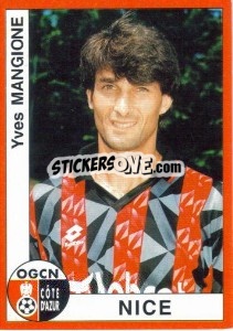 Sticker Yves Mangione - FOOT 1994-1995 n. 233 - Panini
