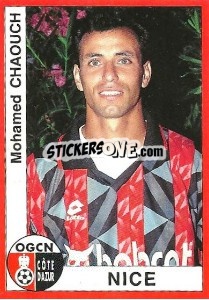 Cromo Mohamed Chaouch - FOOT 1994-1995 - Panini