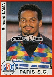 Sticker Bernard Lama - FOOT 1994-1995 - Panini