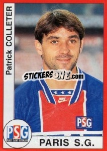 Sticker Patrick Colleter - FOOT 1994-1995 - Panini