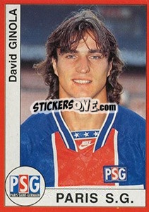 Sticker David Ginola - FOOT 1994-1995 - Panini
