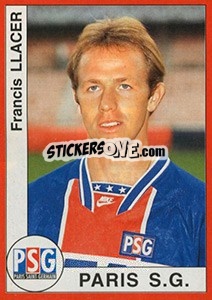 Sticker Francis Llacer - FOOT 1994-1995 n. 247 - Panini