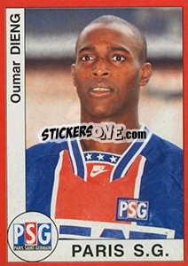 Cromo Oumar Dieng - FOOT 1994-1995 - Panini