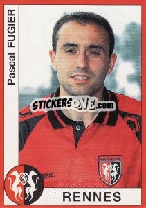 Figurina Pascal Fugier - FOOT 1994-1995 - Panini