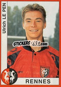 Sticker Ulrich Le Pen - FOOT 1994-1995 n. 252 - Panini