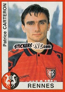 Sticker Patrice Carteron - FOOT 1994-1995 n. 253 - Panini