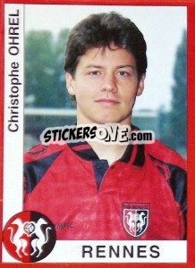 Figurina Christophe Ohrel - FOOT 1994-1995 - Panini