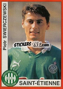 Cromo Piotr Swierczewski - FOOT 1994-1995 - Panini