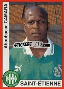 Sticker Aboubacar Camara - FOOT 1994-1995 - Panini