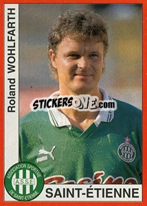 Sticker Roland Wohlfarth - FOOT 1994-1995 - Panini