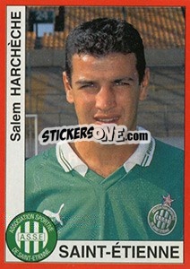 Cromo Salem Harchèche - FOOT 1994-1995 - Panini