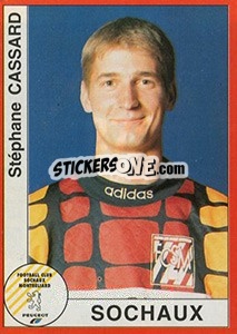 Figurina Stéphane Cassard - FOOT 1994-1995 - Panini