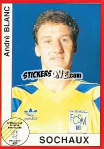 Figurina André Blanc - FOOT 1994-1995 - Panini