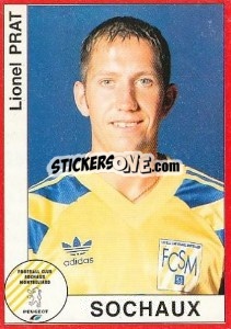 Figurina Lionel Prat - FOOT 1994-1995 - Panini