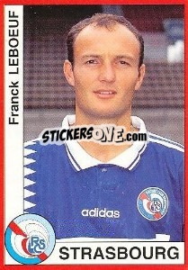 Sticker Frank Leboeuf - FOOT 1994-1995 n. 291 - Panini