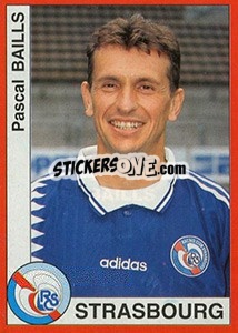 Sticker Pascal Baills - FOOT 1994-1995 n. 292 - Panini