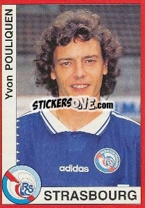 Figurina Yvon Pouliquen - FOOT 1994-1995 - Panini