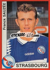 Sticker Franck Sauzee - FOOT 1994-1995 - Panini