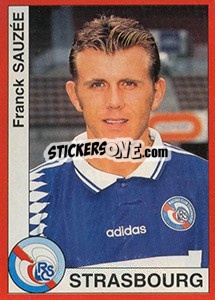 Cromo Franck Sauzee - FOOT 1994-1995 - Panini