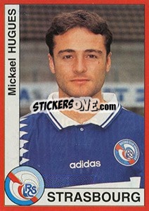 Figurina Mickael Hugues - FOOT 1994-1995 n. 296 - Panini