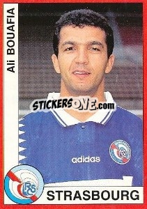 Cromo Ali Bouafia - FOOT 1994-1995 - Panini