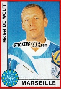 Figurina Michel De Wolff - FOOT 1994-1995 - Panini